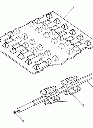 TRACK AND DRIVE SHAFT LTR / STARTRAK (4914141414010A)