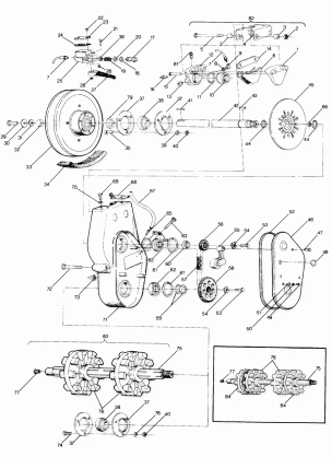 BRAKE AND CHAINCASE 400 and 650 (4914131413013A)