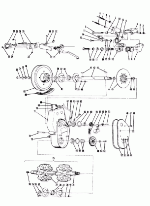 BRAKE AND CHAINCASE All Swedish Indy Models (4914521452011A)