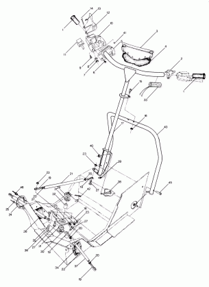 STEERING 400 and 650 (4914131413009A)