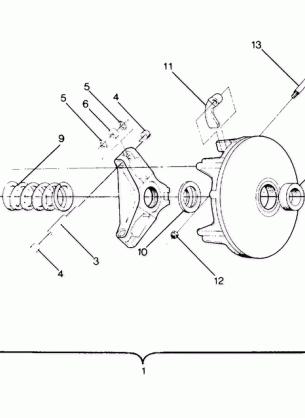 DRIVE CLUTCH Star and Sprint E / S (4914151415010A)