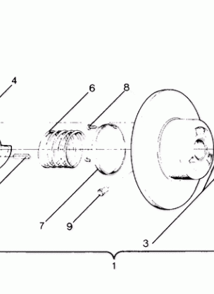 DRIVEN CLUTCH 400 and 650 (4914131413011A)