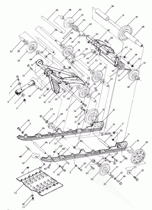 SUSPENSION 400 and 650 (4914131413015A)