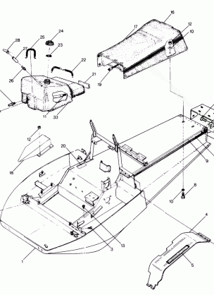 CHASSIS AND SEAT LTR / STARTRAK (4914141414001A)