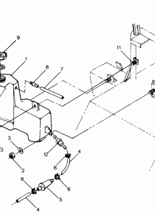 OIL TANK LTR / STARTRAK (4914141414016A)