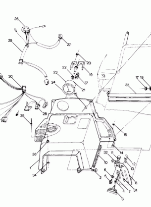 CONSOLE AND ELECTRICAL STARTRAK (4914141414009A)