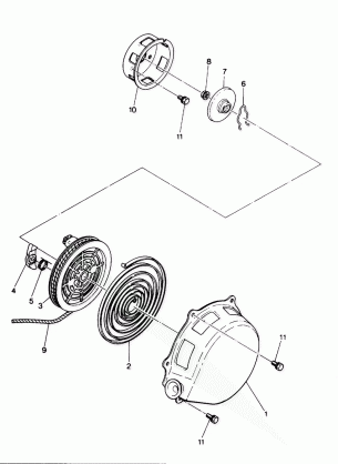 RECOIL STARTER  STARTRAK (4914141414045A)