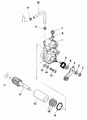 OIL PUMP Star (4912721272028A)