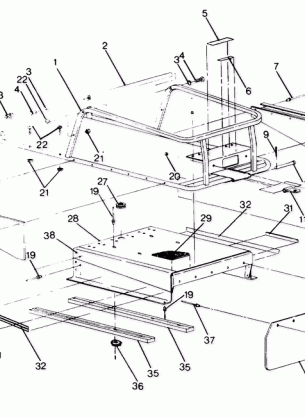 RACK AND TUNNEL EXTENSION LT / LTR (4912711271003A)