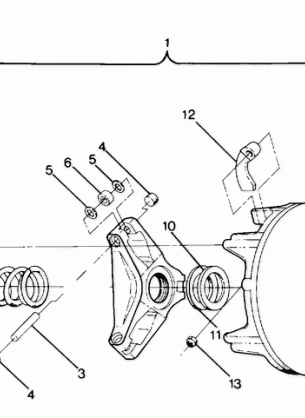 DRIVE CLUTCH LT / LTR (4912711271008A)