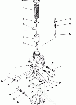 CARBURETOR LT / LTR (4912711271025A)