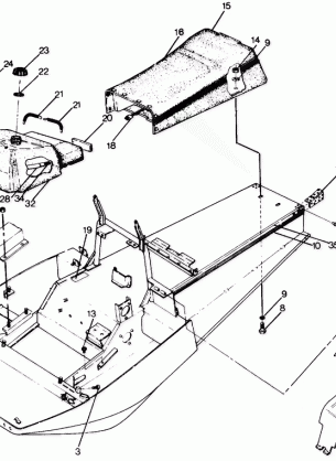 CHASSIS AND SEAT LT / LTR (4912711271002A)