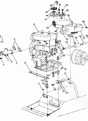 ENGINE MOUNTING LT / LTR (4912711271019A)