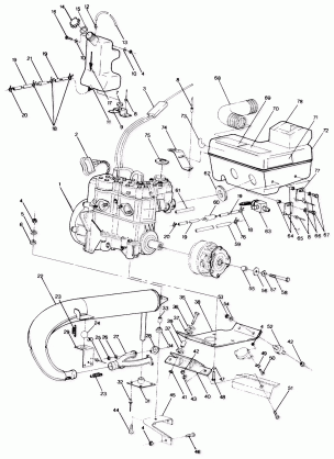 ENGINE MOUNTING 400 (4912701270019A)