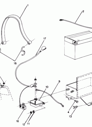 ELECTRIC START COMPONENTS Trail ES (4912701270026A)