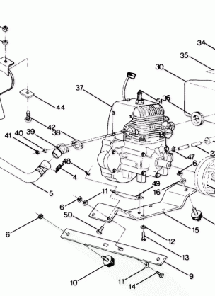 ENGINE MOUNTING Star (4912721272013A)