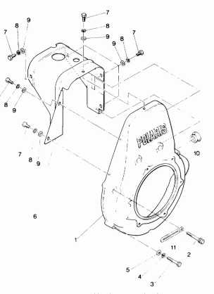 BLOWER HOUSING Star Trak (4912731273022A)