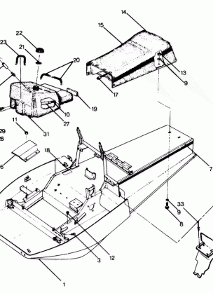 CHASSIS AND SEAT Star Trak (4912731273001A)