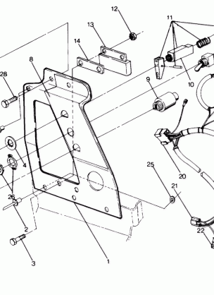 CONSOLE Sport Trail 400 and 600 (4912701270006A)