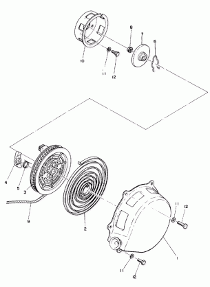 Recoil Starter (Star) (4910951095026A)