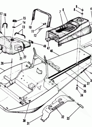 Chassis and Seat (SS) (4910951095002A)