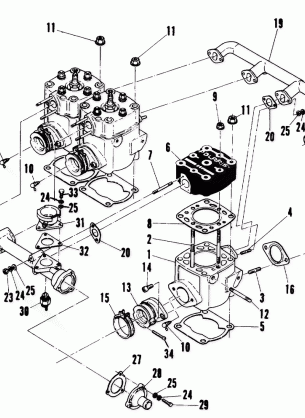 Cylinder (600 and 600 LE) (4910941094033A)