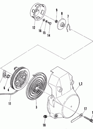 Recoil Starter (400) (4910941094041A)