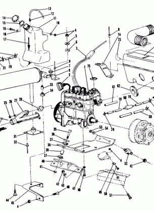 Engine Mounting (400) (4910941094021A)