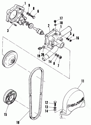 Water Pump (600 and 600 LE) (4910941094044A)