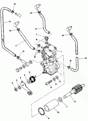 Oil Pump (600 and 600 LE) (4910941094047A)