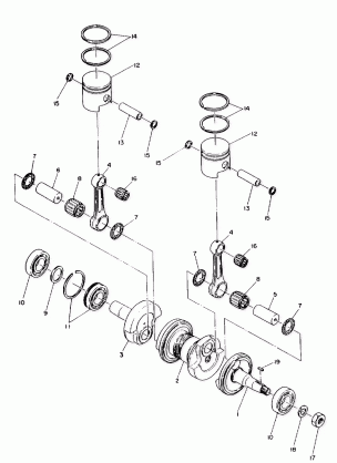 Piston and Crankshaft (Trail) (4910941094034A)