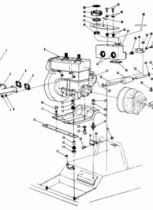 Engine Mounting (4910961096014A)