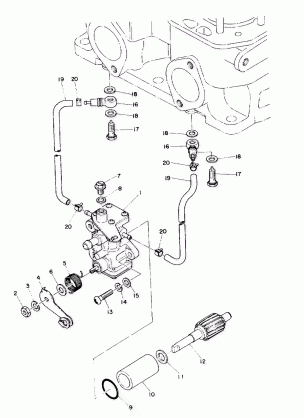 Oil Pump (400) (4909500950045A)