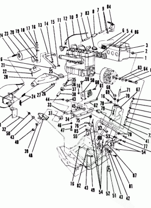 Engine Mounting (600 and 600 SE) (4909500950023A)