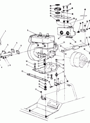 Engine Mounting (4909550955014A)