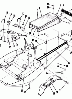 Chassis and Seat (Star) (4909540954001A)