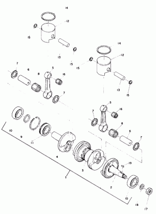 Piston and Crankshaft (SS) (4909540954023A)