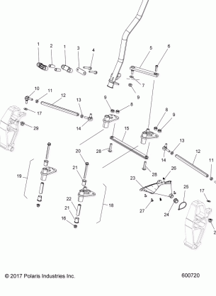 STEERING LOWER - S18EEC6P ALL OPTIONS (600720)