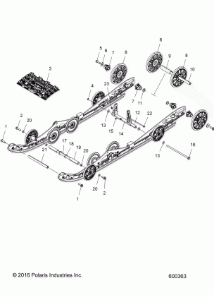 SUSPENSION REAR - S18EER6PSA / PSL / PEL (600363)