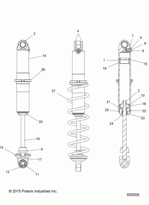 SUSPENSION SHOCK IFS - S18EFK6PSL / PSA (600056)