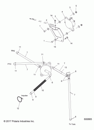 FUEL SYSTEM FUEL PUMP and LINES - S18CED5 ALL OPTIONS (600665)