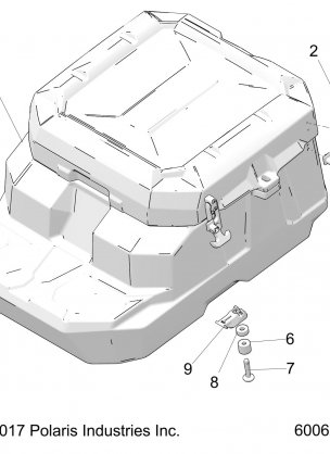 BODY CARGO BOX OPTION - S18FJE8PSL (600624C)