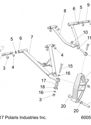 SUSPENSION CONTROL ARMS and SPINDLE - S18FJB8 / FJE8 / FJP8 ALL OPTIONS (600598C)