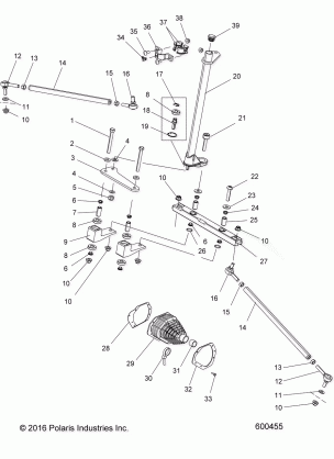 STEERING LOWER and TIE RODS - S18MBX6JSA / JEA (600455)