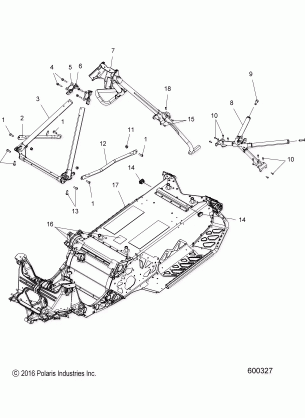 CHASSIS CHASSIS ASM. and OVER STRUCTURE - S18DCJ8PS ALL OPTIONS (600327)