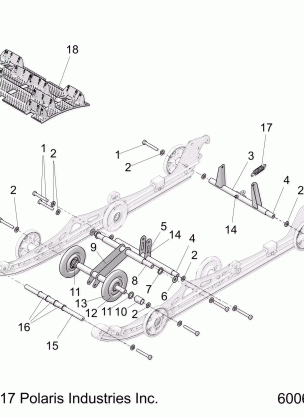 SUSPENSION REAR - S18FJB8 / FJE8 / FJP8 ALL OPTIONS (600696C)