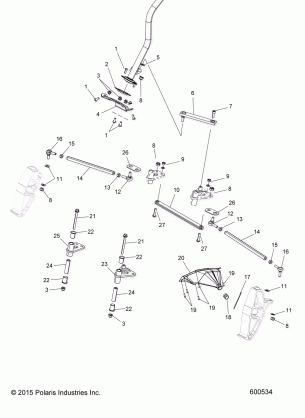 STEERING LOWER - S18CFF5BSL / BEL (600173)