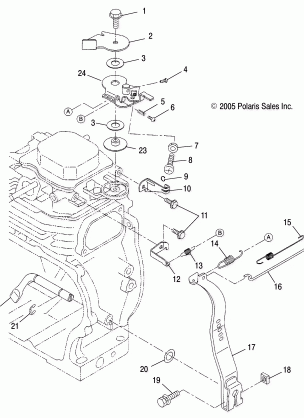 ENGINE GOVERNOR - S19WAA1ASA / AEA (4997579757B06)