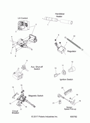 ELECTRICAL SWITCHES and COMPONENTS - S19CEA5BSL (600782)