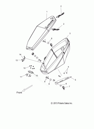 BODY SADDLEBAG ADVENTURE - S19CEE5BSL (49SNOWSADDLEBAG14550)